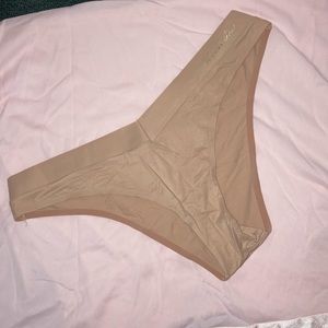 Victoria Secret Neutral Brazilian Panty Size: L